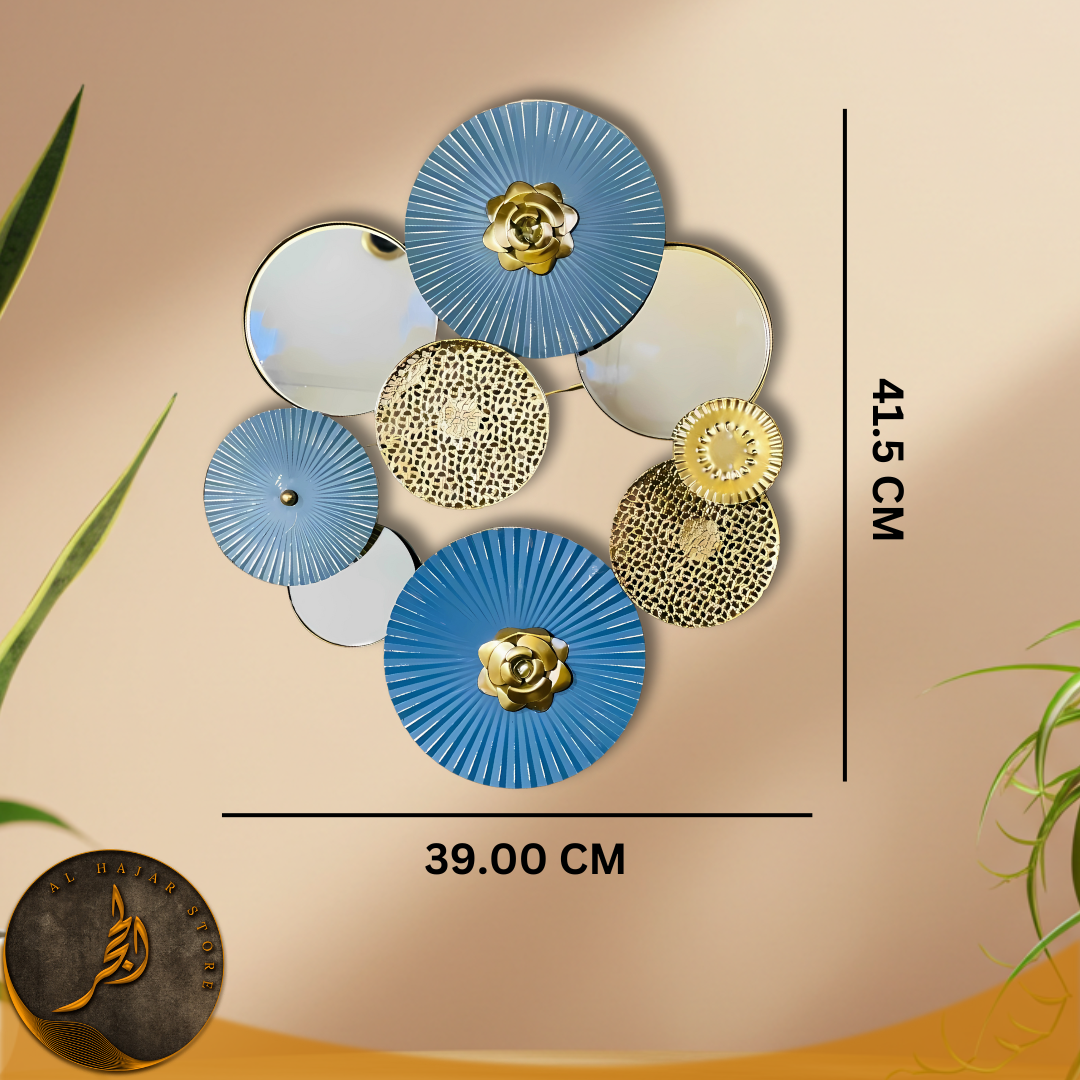 Imported 3D Metal Wall Decor