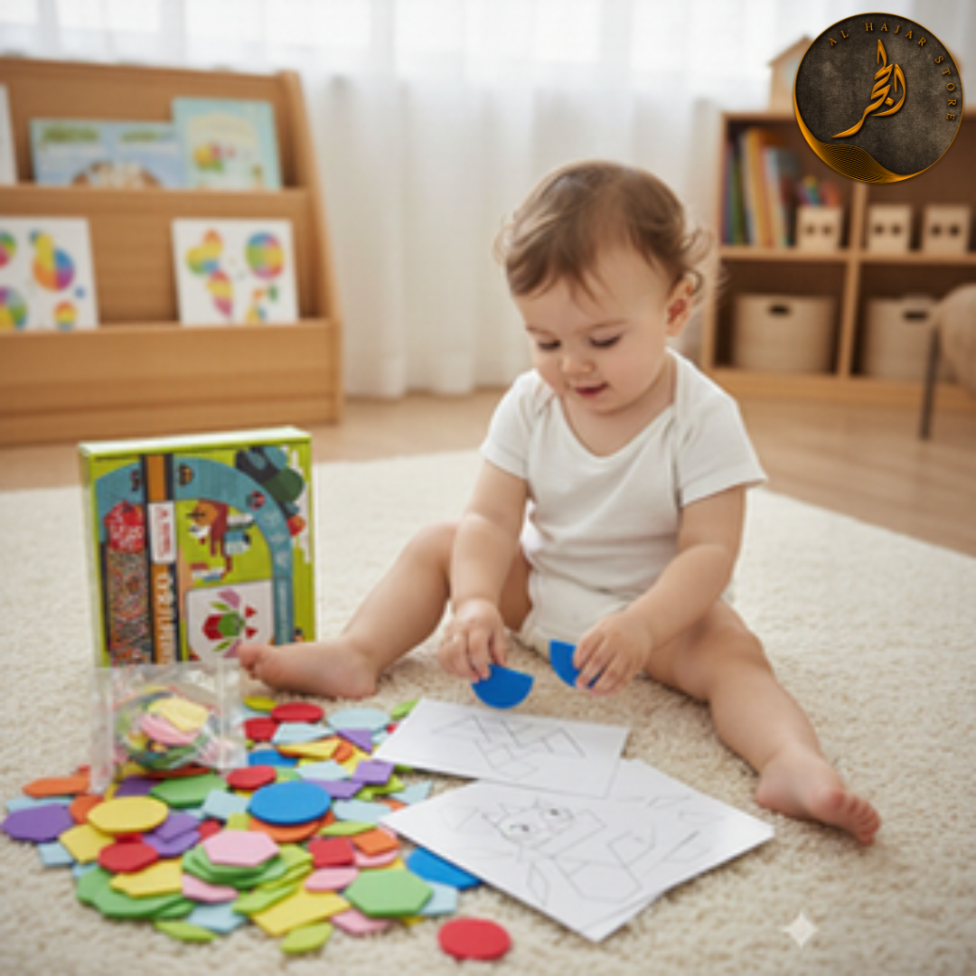 🧩 Geometric Puzzle Toy for Kids | Montessori Shape Matching Game