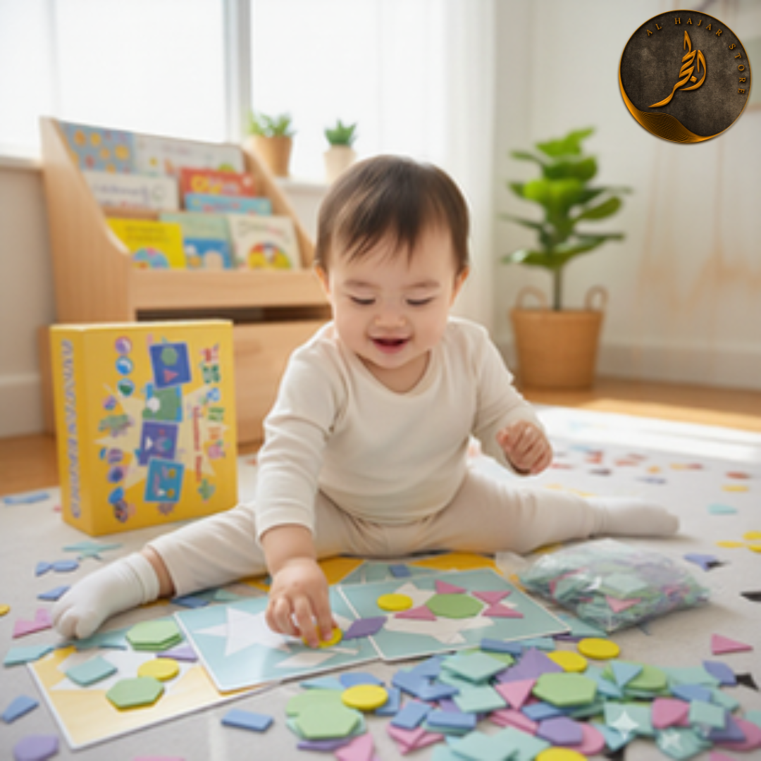 🧩 Geometric Puzzle Blocks for Kids | STEM Shape Matching Toy