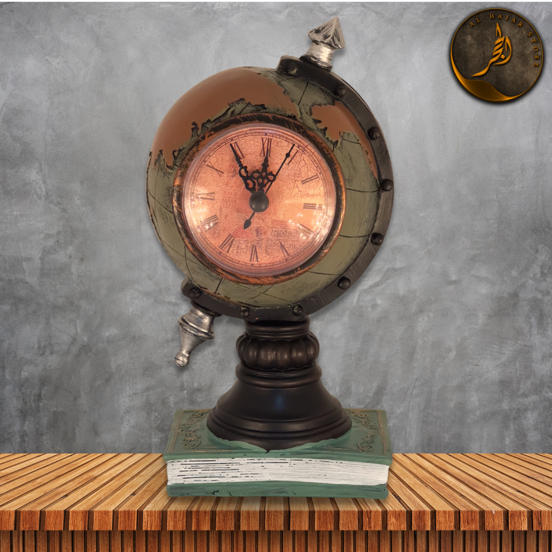 Globe Clock with Money Box