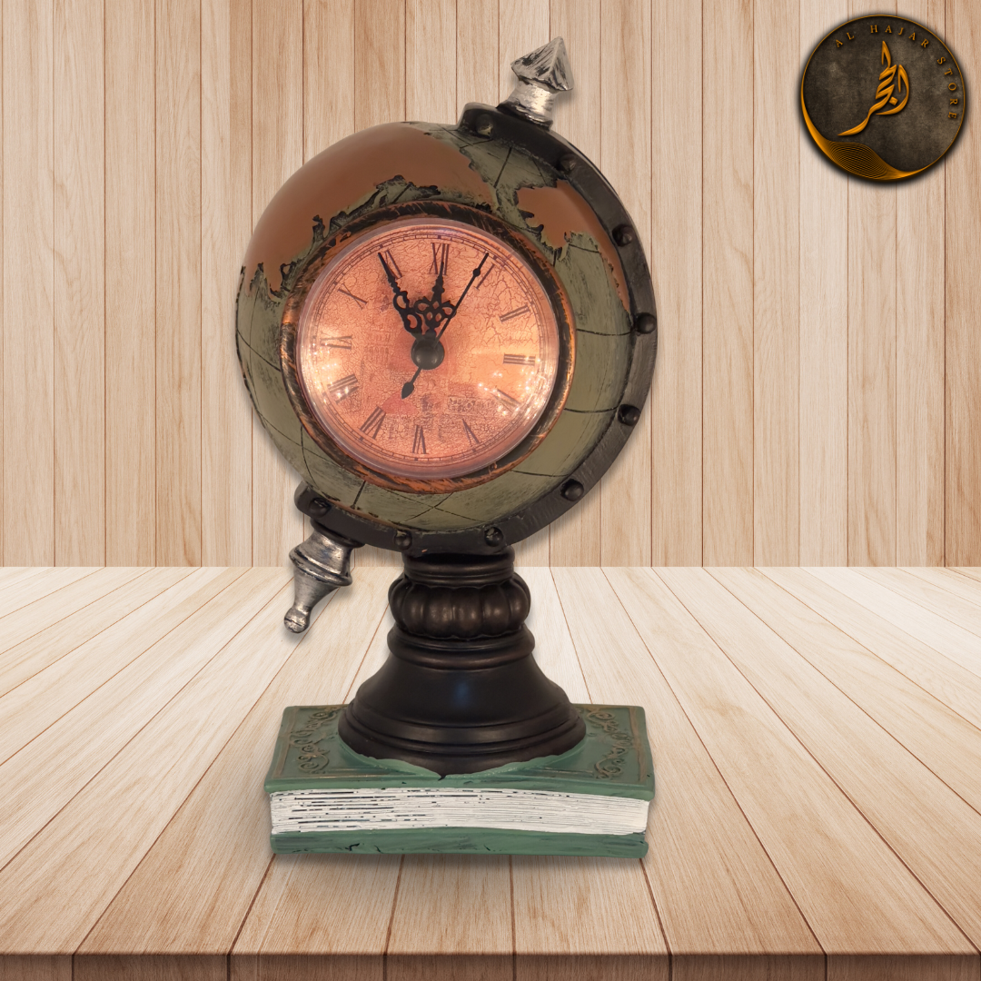 Globe Clock with Money Box