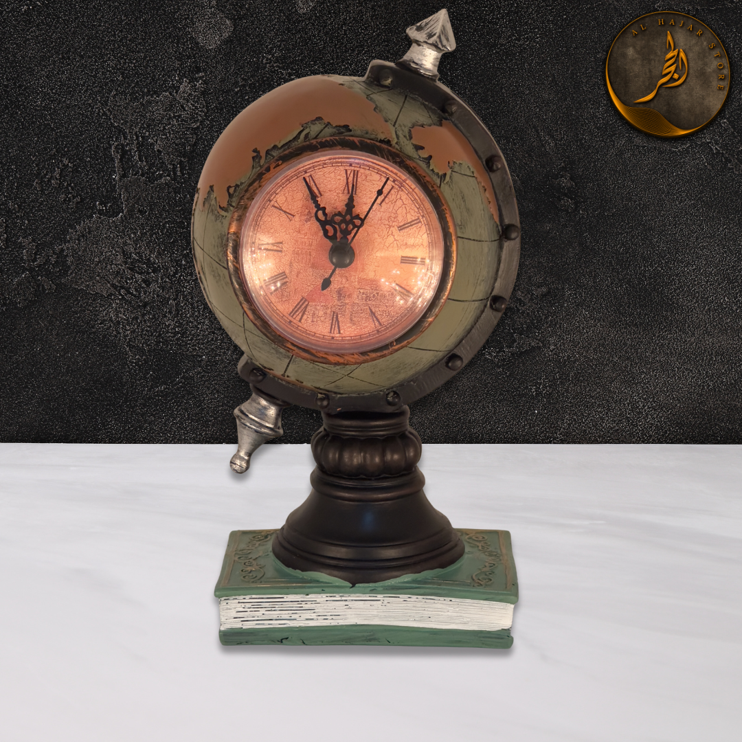 Globe Clock with Money Box