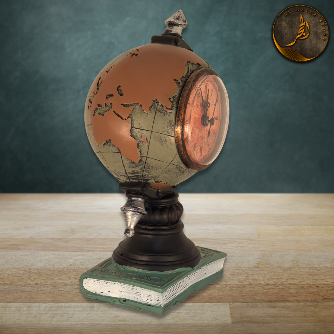 Globe Clock with Money Box