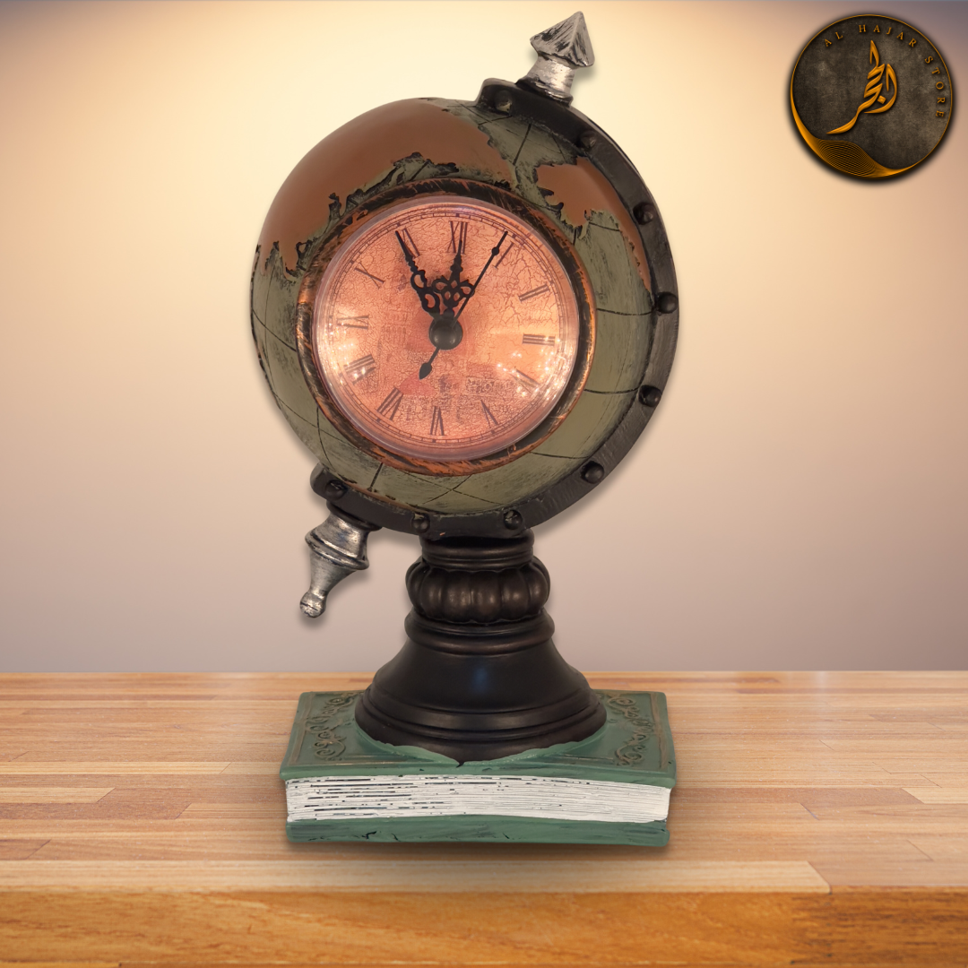 Globe Clock with Money Box