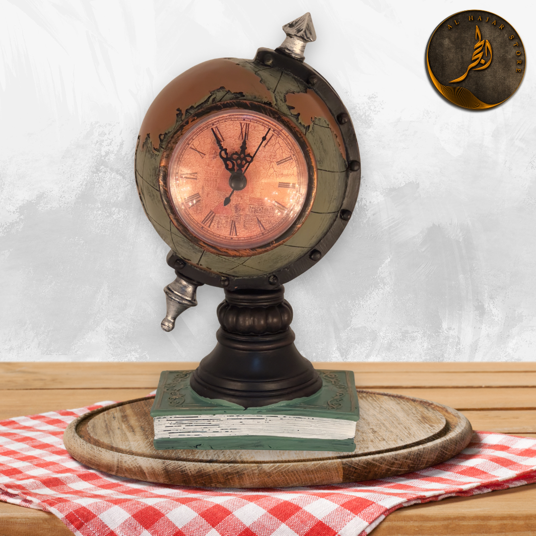 Globe Clock with Money Box