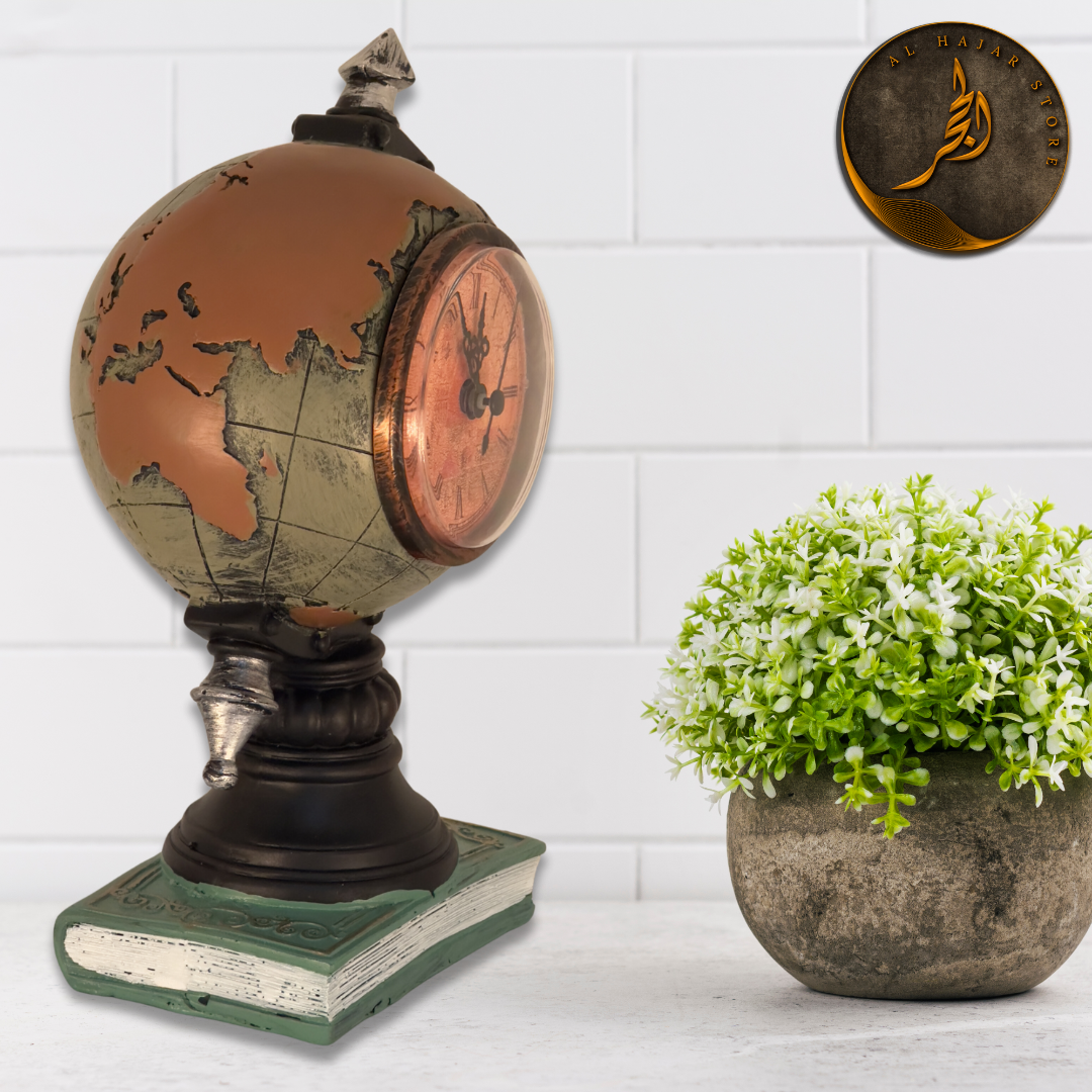 Globe Clock with Money Box