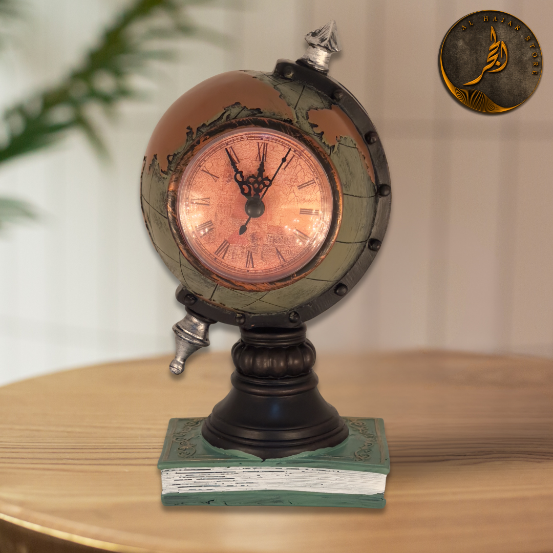 Globe Clock with Money Box