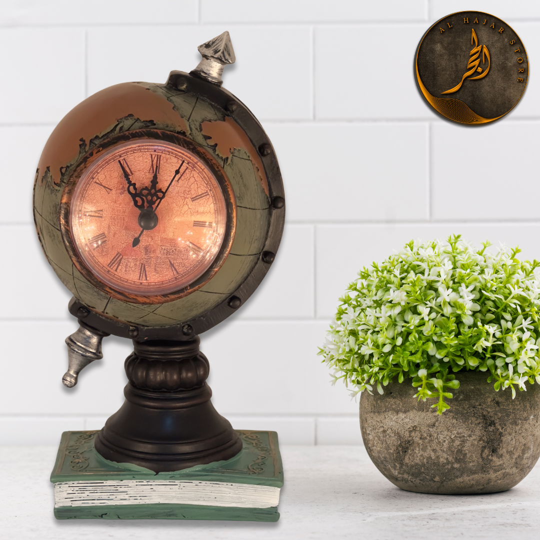 Globe Clock with Money Box