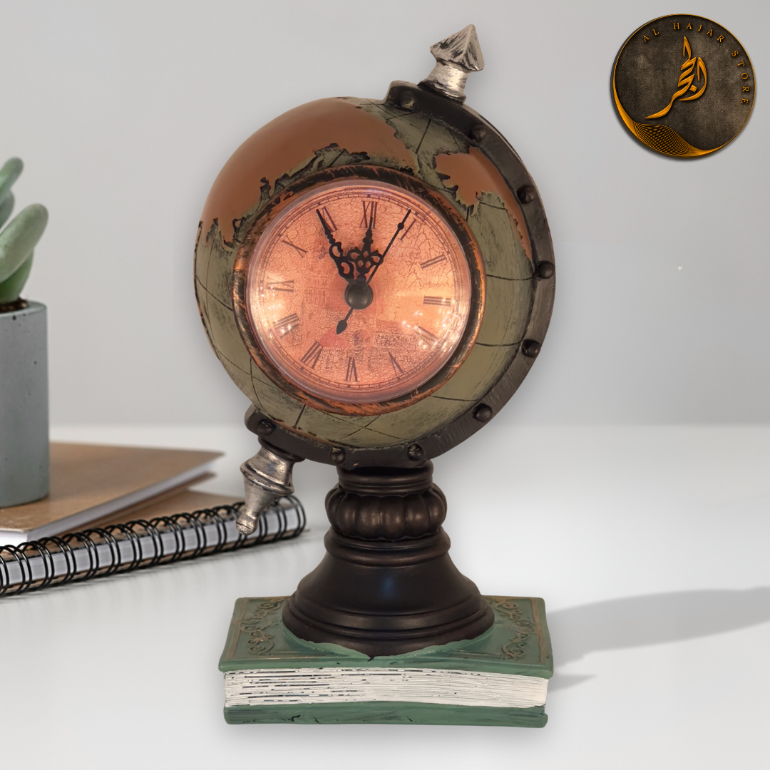 Globe Clock with Money Box