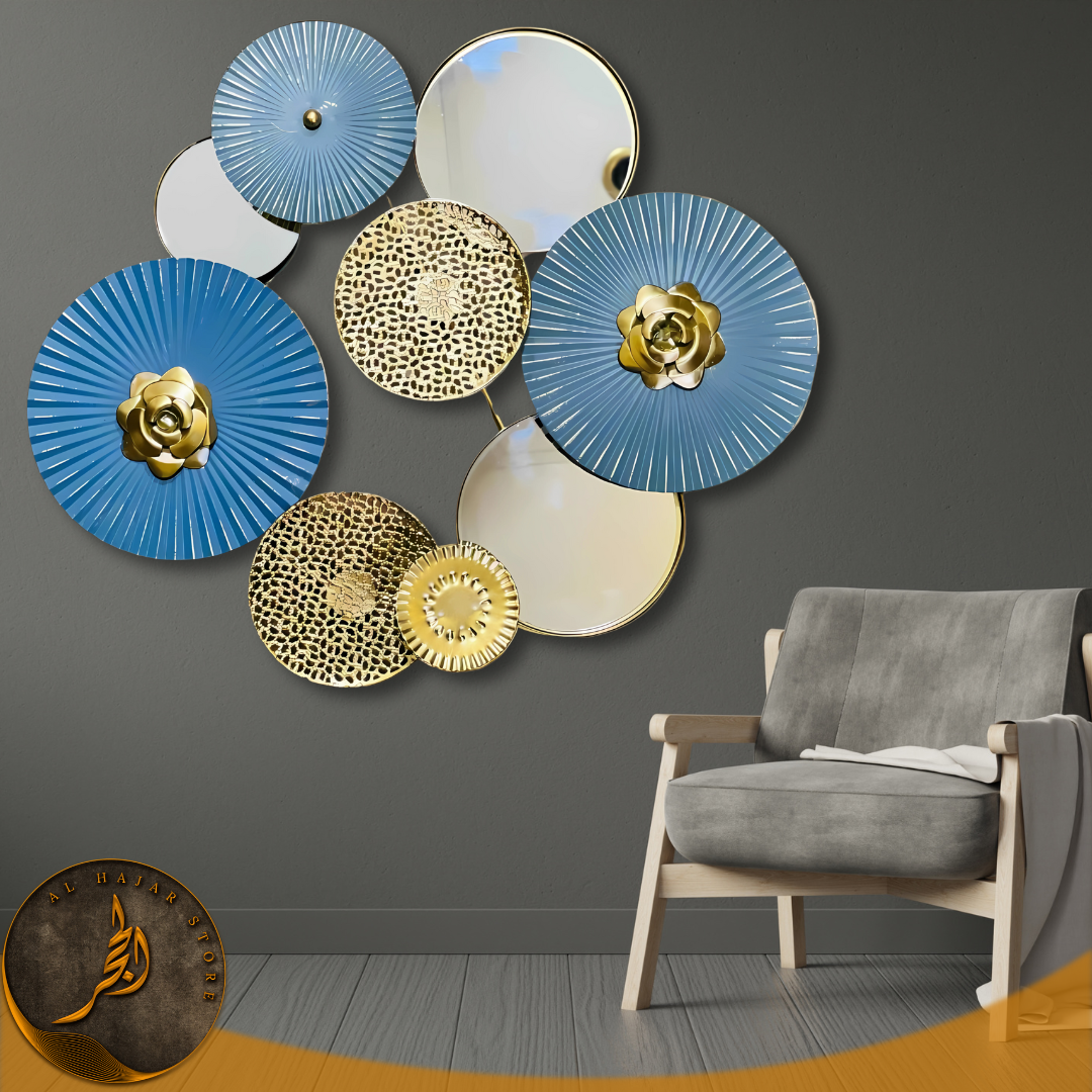 Imported 3D Metal Wall Decor