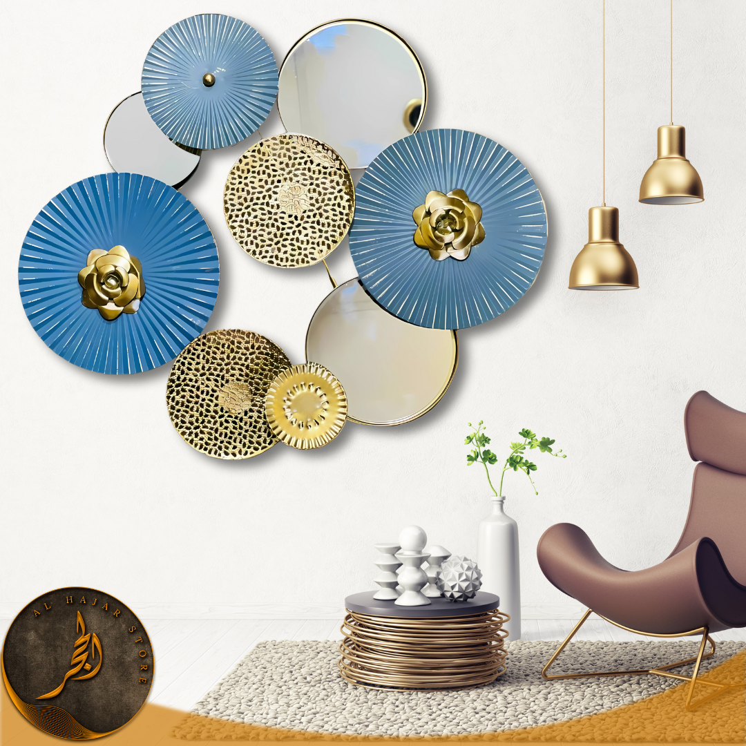 Imported 3D Metal Wall Decor