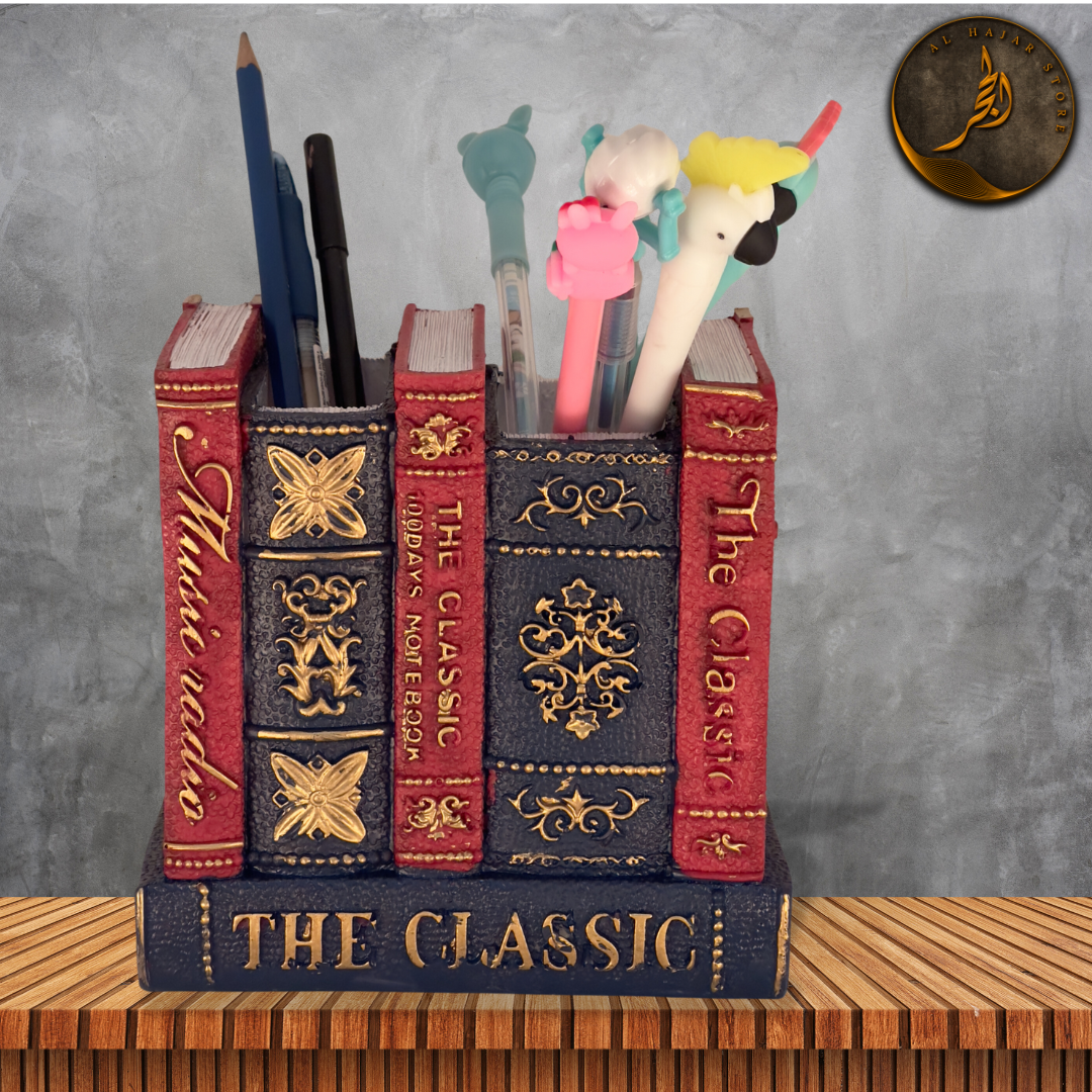Book Style Pen Holder