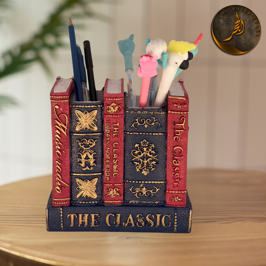 Book Style Pen Holder