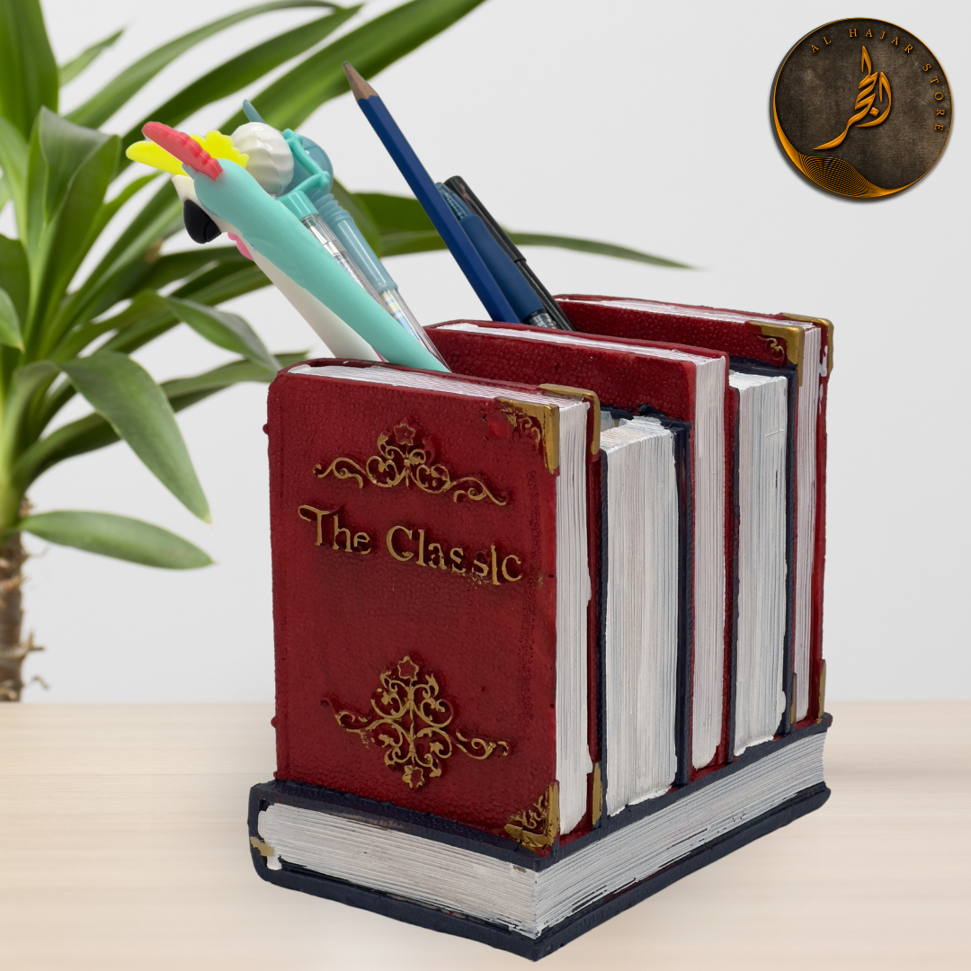Book Style Pen Holder