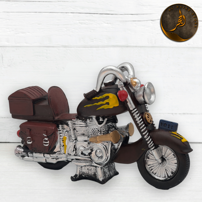 Chopper Bike Sculpture – Decor & Money Box