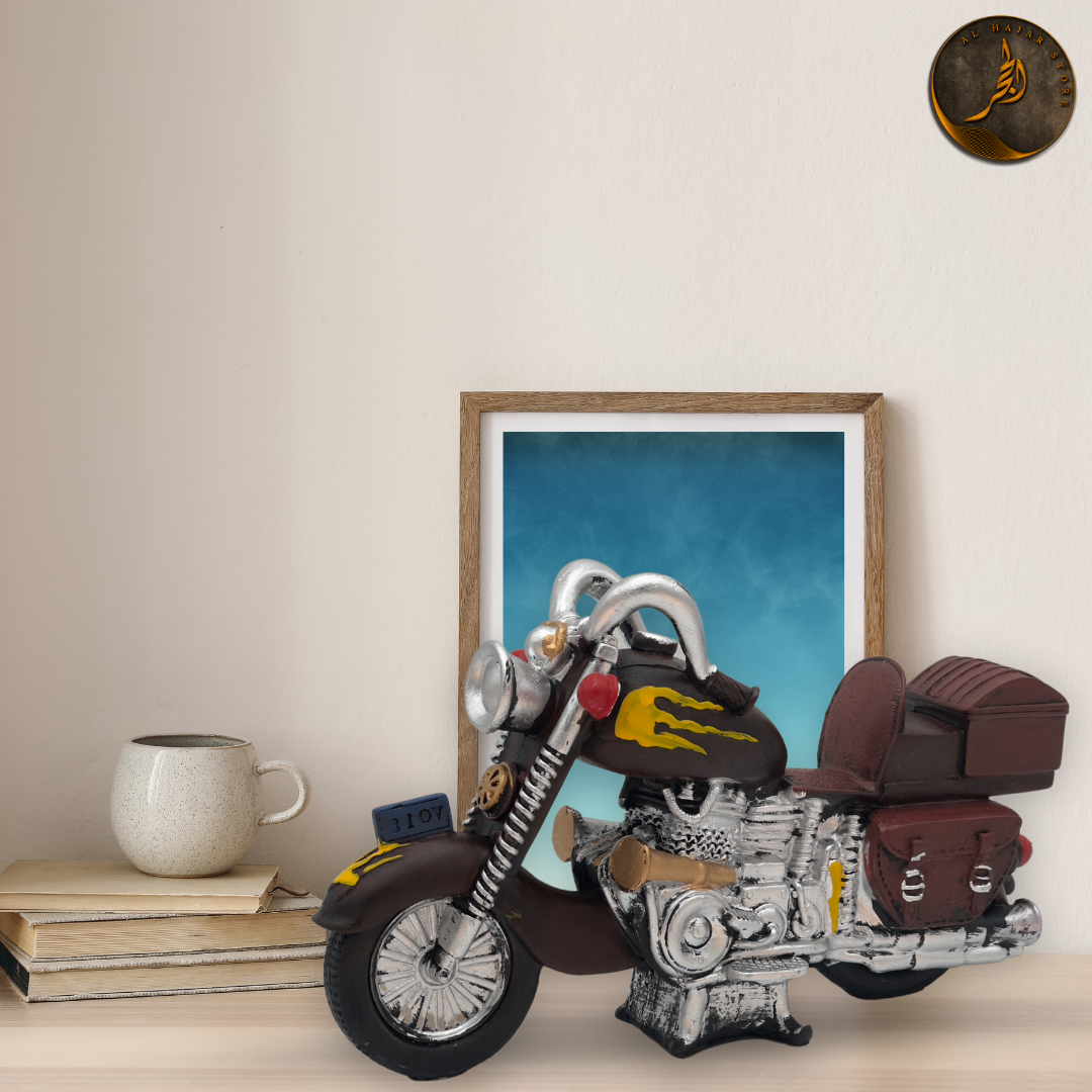 Chopper Bike Sculpture – Decor & Money Box
