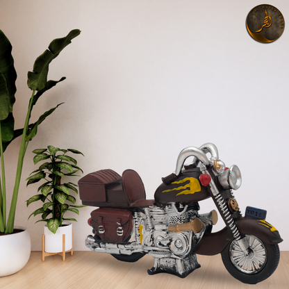 Chopper Bike Sculpture – Decor & Money Box