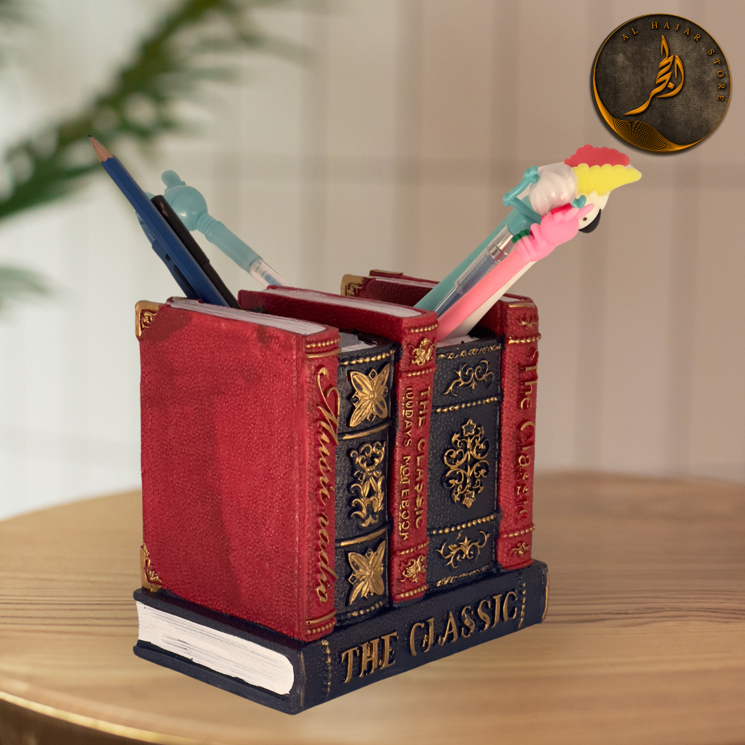 Book Style Pen Holder