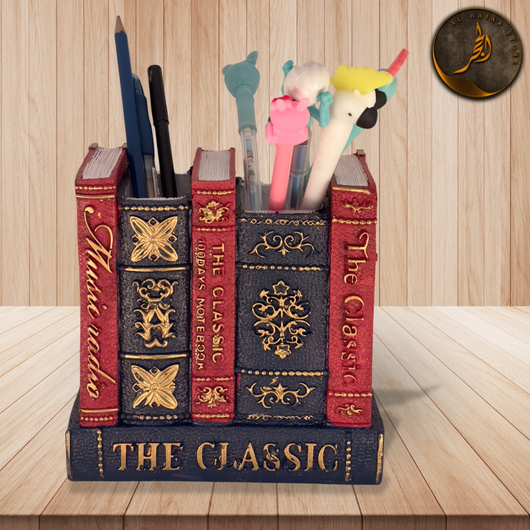 Book Style Pen Holder