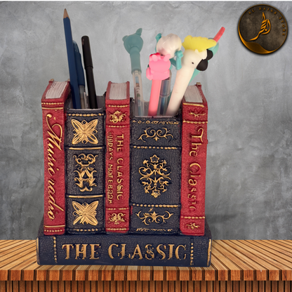 Book Style Pen Holder