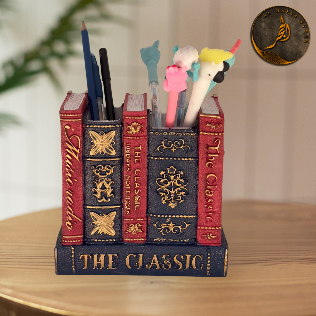 Book Style Pen Holder