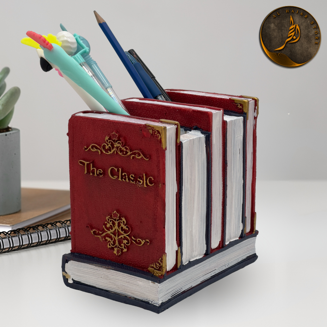 Book Style Pen Holder