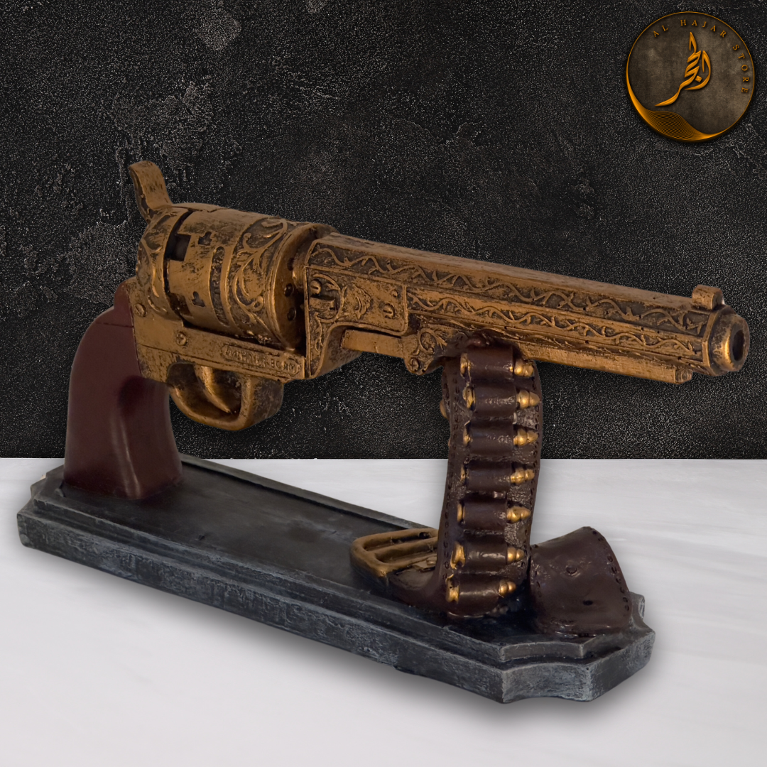 Vintage Gun Pistol Figurine