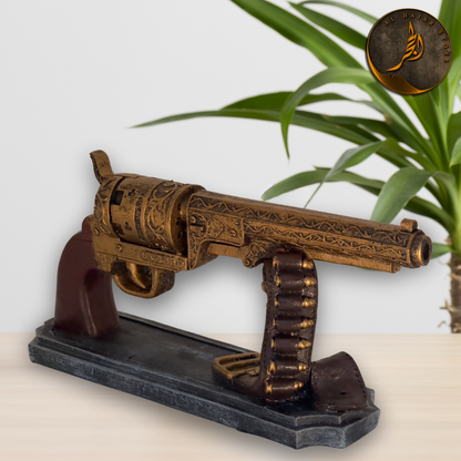 Vintage Gun Pistol Figurine