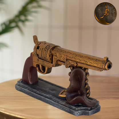 Vintage Gun Pistol Figurine