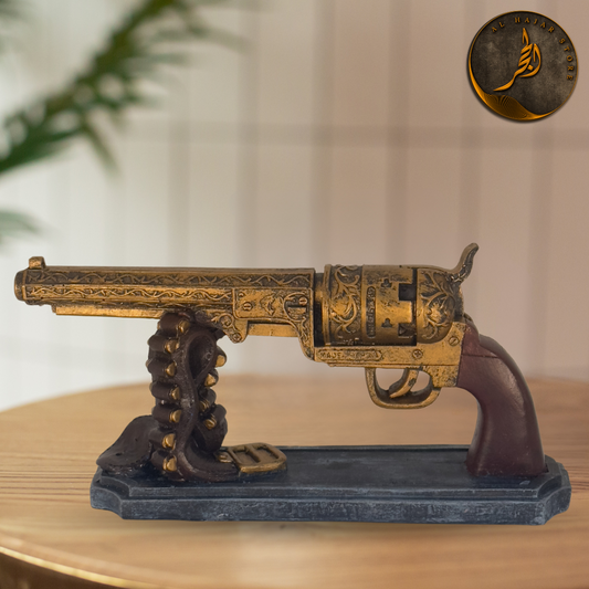 Vintage Gun Pistol Figurine