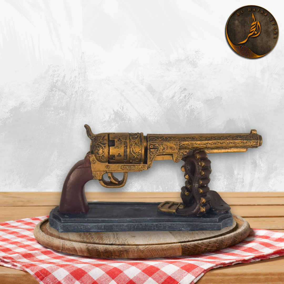 Vintage Gun Pistol Figurine