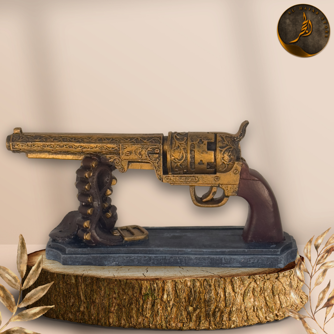 Vintage Gun Pistol Figurine