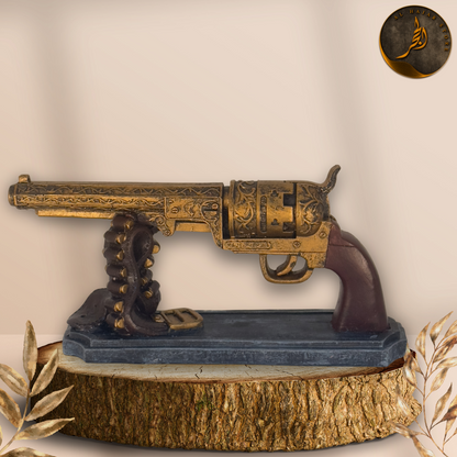 Vintage Gun Pistol Figurine
