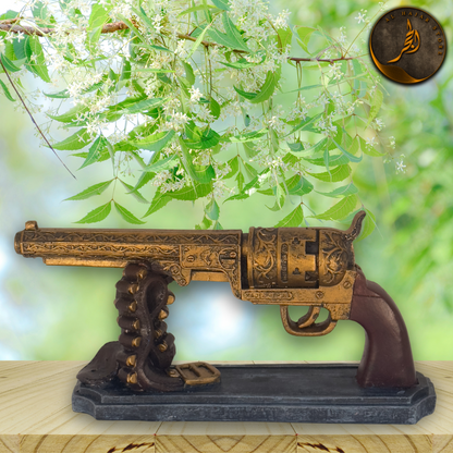 Vintage Gun Pistol Figurine