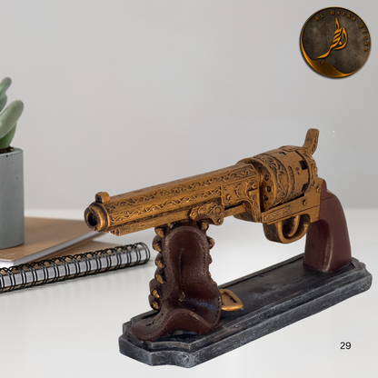 Vintage Gun Pistol Figurine