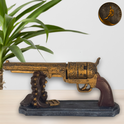 Vintage Gun Pistol Figurine